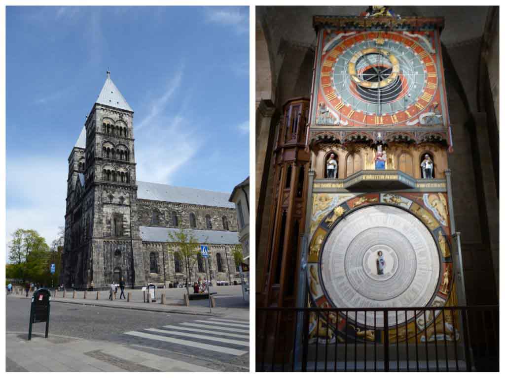 Cathedral in Lund in Skane, Sweden