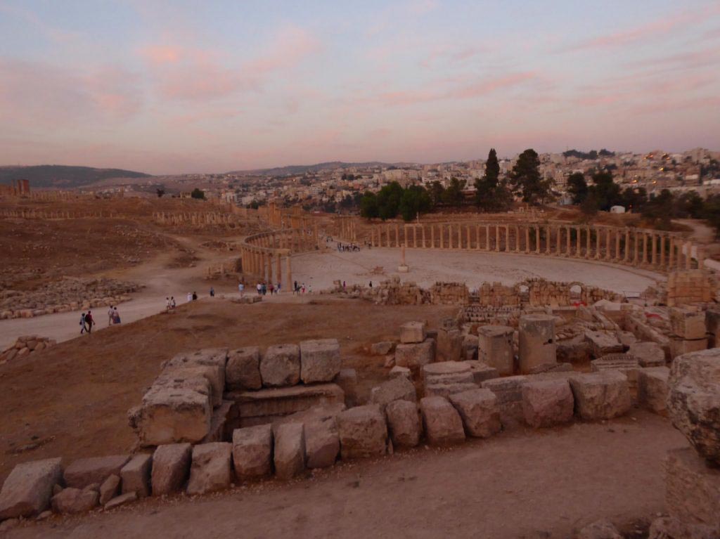 Jerash, Jordan, beautiful Roman ruins, favourite city in Jordan