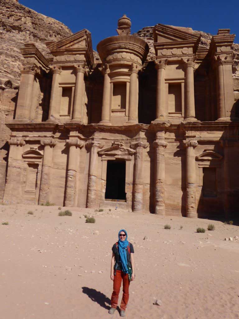 Monastery Petra Jordan hiking clothes