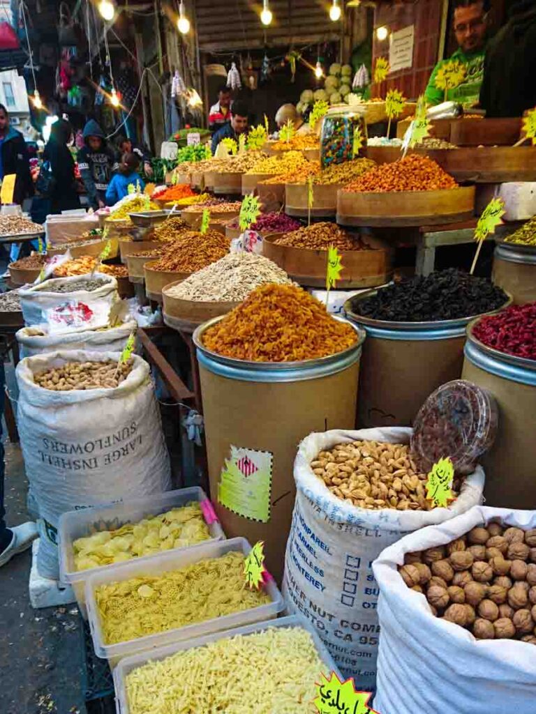 Visiting the souk in Amman is a must do thing to do in Amman. 